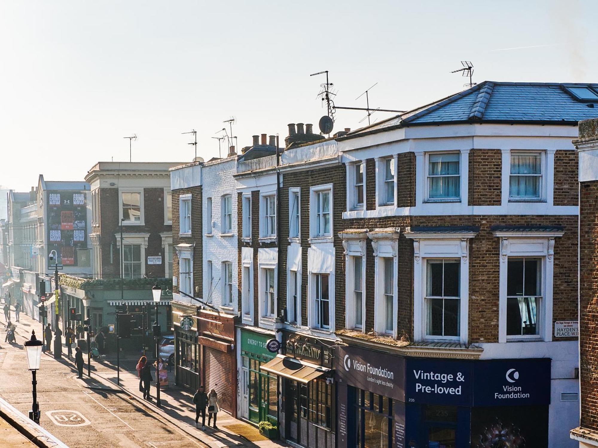 Stylish Notting Hill Photographers Apartment London Kültér fotó